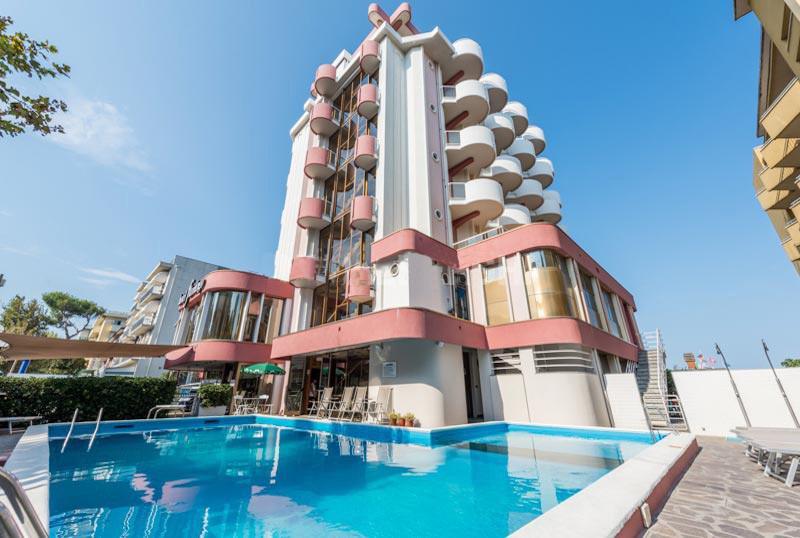 Hotel Flamingo Rimini Kültér fotó